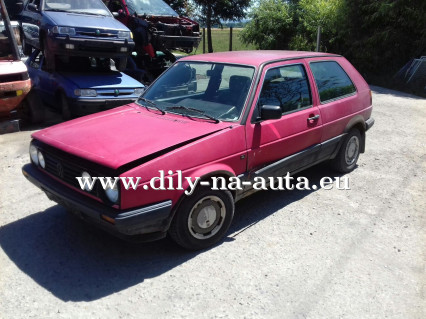 VW Golf 2 vínová na náhradní díly ČB