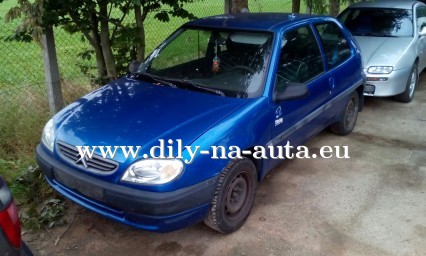 Citroen saxo 1.4i 2000 na náhradní díly České Budějovice / dily-na-auta.eu