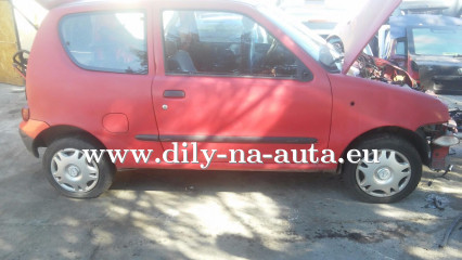 Fiat Seicento červená na díly ČB