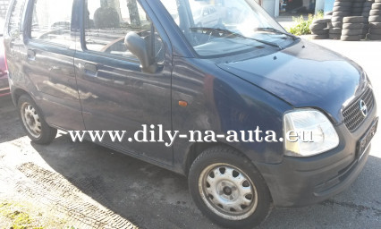 Opel Agila modrá na díly Brno / dily-na-auta.eu