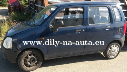 Opel Agila modrá na díly Brno / dily-na-auta.eu