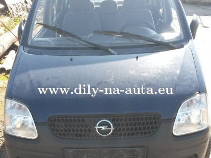 Opel Agila modrá na díly Brno / dily-na-auta.eu