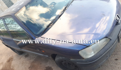 Peugeot 106 modrá metalíza na díly Brno