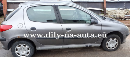 Peugeot 206 šedá metalíza na díly Brno / dily-na-auta.eu