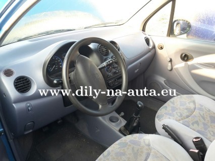 Daewoo Matiz R. V. 1999, benzín, 37 kw Brno na náhradní díly / dily-na-auta.eu