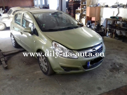 Opel Corsa 2007 1,3cdti na díly Plzeň / dily-na-auta.eu