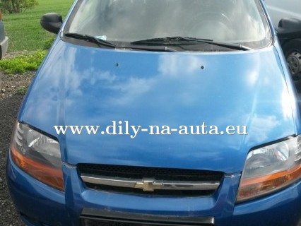 Chevrolet Kalos 1,4 61kw 2006 na náhradní díly Brno / dily-na-auta.eu