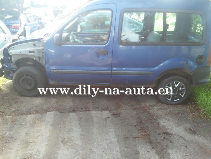 Renault Kangoo modrá na náhradní díly Plzeň