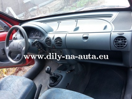 Renault Kangoo kombi 1,2 benzín 43kw 1999 na náhradní díly Brno / dily-na-auta.eu