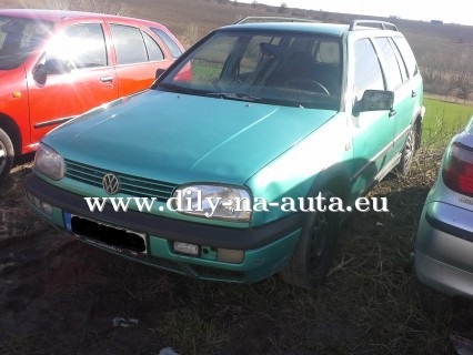 VW Golf variant 1781 55kw 1996 na náhradní díly Brno