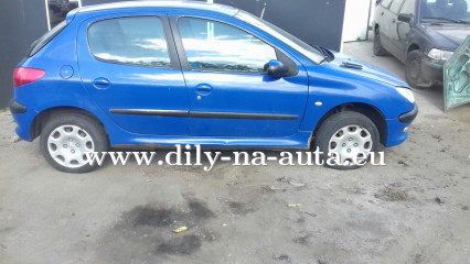 Peugeot 206 modrá na náhradní díly Písek / dily-na-auta.eu