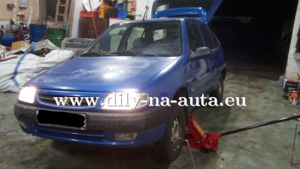 Citroen Saxo modrá - díly z tohoto vozu