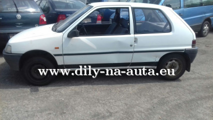 Peugeot 106 3dv. bílá na náhradní díly Tábor / dily-na-auta.eu