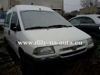 Fiat Scudo 1,9 nafta 66kw 1999 bílá na náhradní díly Brno