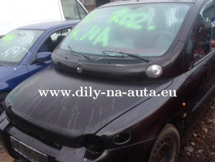 Fiat Multipla černá na náhradní díly Pardubice / dily-na-auta.eu