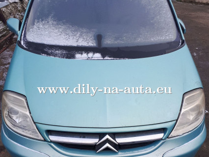 Citroen C8 světle modrá na náhradní díly / dily-na-auta.eu