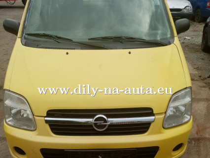 Opel Agila na díly České Budějovice / dily-na-auta.eu