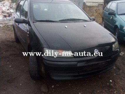 Fiat Punto černá na náhradní díly Pardubice / dily-na-auta.eu