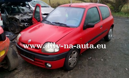 Renault Clio 1,2i červená na náhradní díly ČB