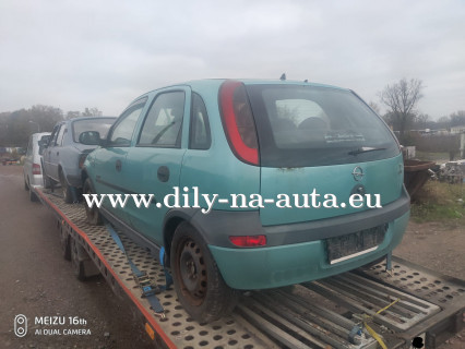 Opel Corsa – díly z tohoto vozu / dily-na-auta.eu