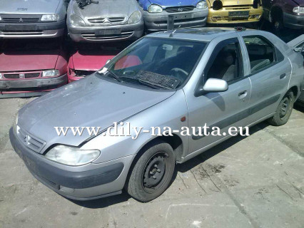 Citroen Xsara stříbrná na náhradní díly Písek / dily-na-auta.eu