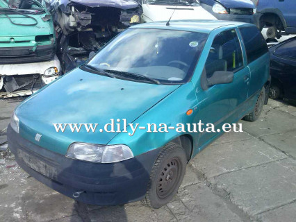 Fiat Punto zelená na náhradní díly Písek / dily-na-auta.eu