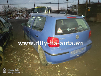 VW Polo modrá – díly z tohoto vozu / dily-na-auta.eu