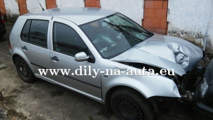 VW Golf 4 1,6 16v 2000 na náhradní díly České Budějovice / dily-na-auta.eu