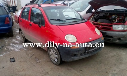 Daewoo Matiz 1,0i na díly České Budějovice / dily-na-auta.eu