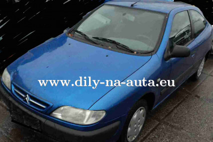 Citroen Xsara modrá na náhradní díly Praha / dily-na-auta.eu