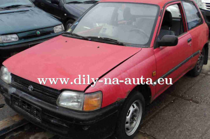 Náhradní díly z vozu Toyota Starlet