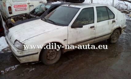 Renault 19 bílá na díly České Budějovice / dily-na-auta.eu