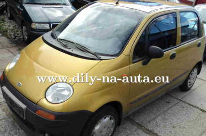 Náhradní díly z vozu Daewoo Matiz