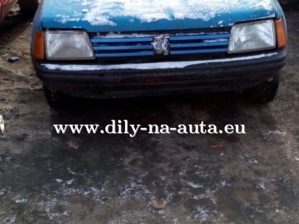 Peugeot 205 modrá na díly České Budějovice / dily-na-auta.eu