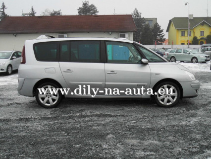 RENAULT ESPACE GRAND IV 1.9 DCi PANORAMA na náhradní díly Pardubice / dily-na-auta.eu