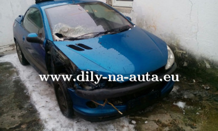 Peugeot 206 1.6 16v modrá na díly České Budějovice / dily-na-auta.eu