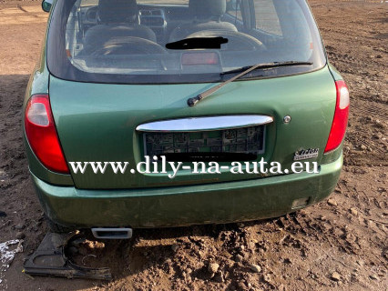 Daihatsu Sirion zelená na náhradní díly Pardubice / dily-na-auta.eu