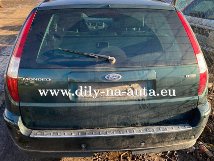 Ford Mondeo zelená na náhradní díly Pardubice / dily-na-auta.eu