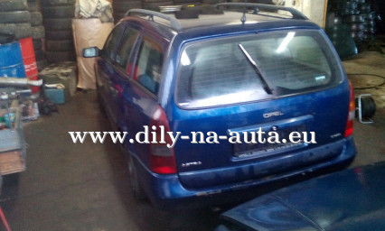 Opel astra g caravan modrá na díly ČB