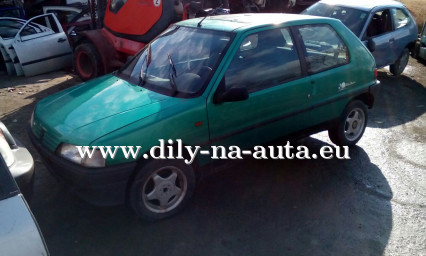 Peugeot 106 1993 na díly České Budějovice / dily-na-auta.eu